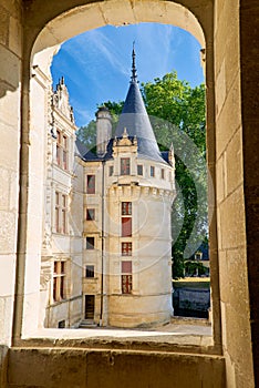 Chateau d\'Azay le Rideau. Loire Valley. France