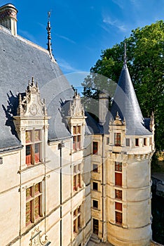 Chateau d\'Azay le Rideau. Loire Valley. France