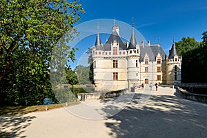 Chateau d\'Azay le Rideau. Loire Valley. France