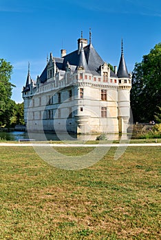 Chateau d\'Azay le Rideau. Loire Valley. France