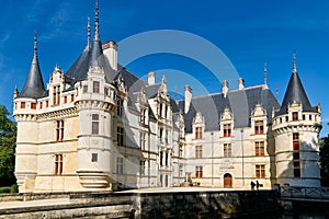 Chateau d\'Azay le Rideau. Loire Valley. France