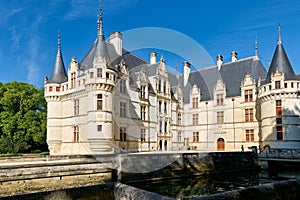 Chateau d\'Azay le Rideau. Loire Valley. France