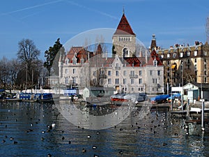 Chateau d'Ouchy 01, Lausanne, Switzerland