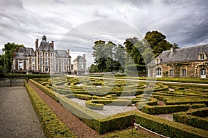 Chateau de Balleroy. Balleroy, Normandy, France.