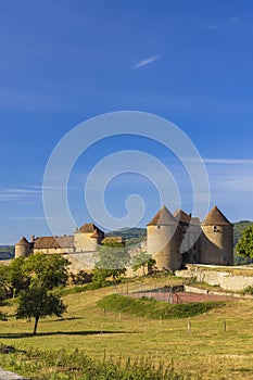 Chateau de Berze-le-Chatel castle, Saone-et-Loire departement, Burgundy, France