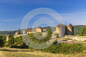 Chateau de Berze-le-Chatel castle, Saone-et-Loire departement, Burgundy, France