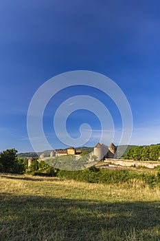 Chateau de Berze-le-Chatel castle, Saone-et-Loire departement, Burgundy, France