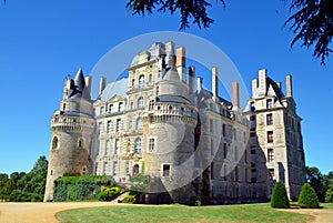 The Chateau de Brissac is  one of the most beautiful castles of Chateau de la Loire