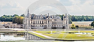 Chateau de Chantilly from Andre de Notres French Garden