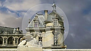 Chateau de Chantilly Chantilly Castle , Oise, Picardie, France