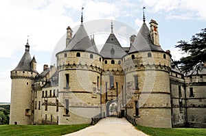 Chateau de Chaumont in Loire valley