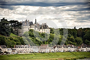 Chateau de Chaumont-sur-Loire, France. This castle is located in the Loire Valley, was founded in the 10th century and was rebuilt