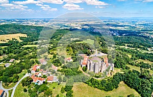 The Chateau de Chazeron, a castle in the Puy-de-Dome department of France