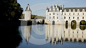 Chateau de Chenonceau in valley of River Cher, Chenonceaux, France