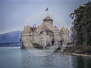 Chateau de Chillon, Montreux, Switzerland