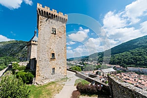 Chateau de Foix castle , France