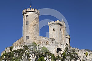 Chateau de Foix on its Rocky Summit