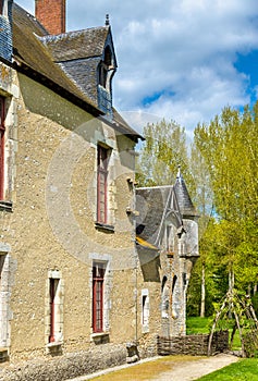 Chateau de Fougeres-sur-Bievre, one of medieval castles in France