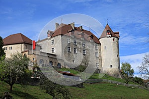 Chateau de Gruyeres, Switzerland photo