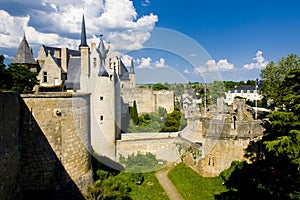 Chateau de Montreuil-Bellay, Pays-de-la-Loire, France