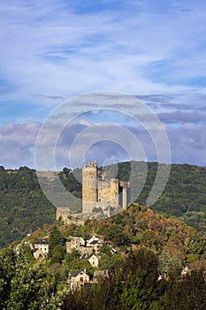 Chateau de Najac, Aveyron, Southern France