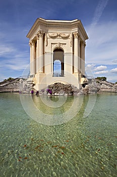 Chateau de Peyrou, Montpellier, France photo