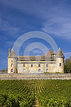 Chateau de Rully castle, Saone-et-Loire departement, Burgundy, France