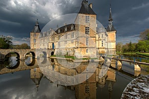 Chateau de Sully, Burgundy, France