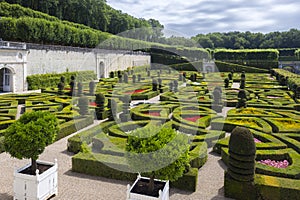 Chateau de Villandry, UNESCO World Heritage Site, Villandry, Indre-et-Loire, Pays de la Loire, France