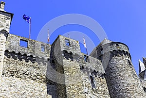 Chateau de Vitre -  medieval castle in the town of Vitre, France