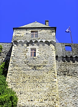 Chateau de Vitre - medieval castle in the town of Vitre, France