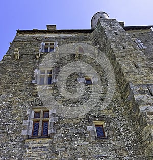 Chateau de Vitre - medieval castle in the town of Vitre, France