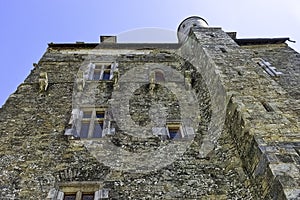 Chateau de Vitre - medieval castle in the town of Vitre, France