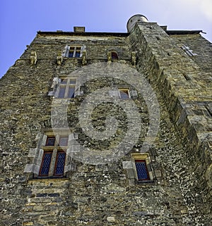 Chateau de Vitre - medieval castle in the town of Vitre, France