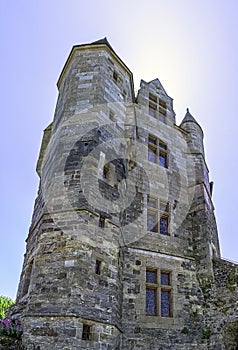 Chateau de Vitre -  medieval castle in the town of Vitre, France