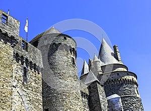Château mëttelalterlech Schlass An Vun Frankräich 