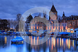 Chateau dOuchy, Lausanne, Switzerland