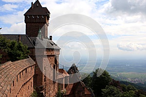 Chateau du Haut-Koenigsbourg, Alsace, France