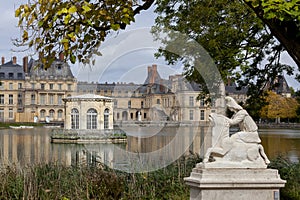 Chateau Fontainebleau France Panorama