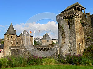 Chateau, Fougeres ( France )