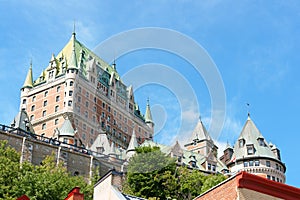 Chateau Frontenac Hotel in Quebec City, Canada