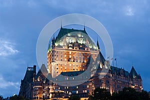 Chateau Frontenac in Quebec photo
