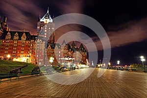 Chateau Frontenac in Quebec - Canada.