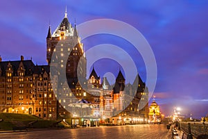 Chateau Frontenac and Terrasse Dufferin photo