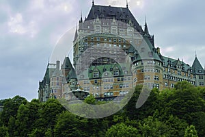 Chateau Frontenac Towers High Above