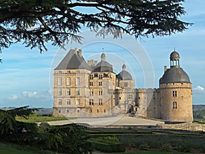 Chateau Hautefort Castle in France