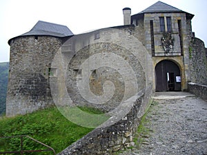 The chateau of Mauleon.