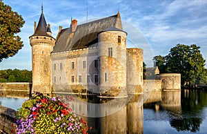 The chateau of Sully-sur-Loire