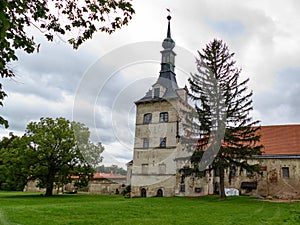 Chateau uhercice in moravia in czech republic