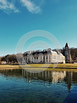 Chateauform, Chateau de Mery and the garden, Mery-sur-Oise, France